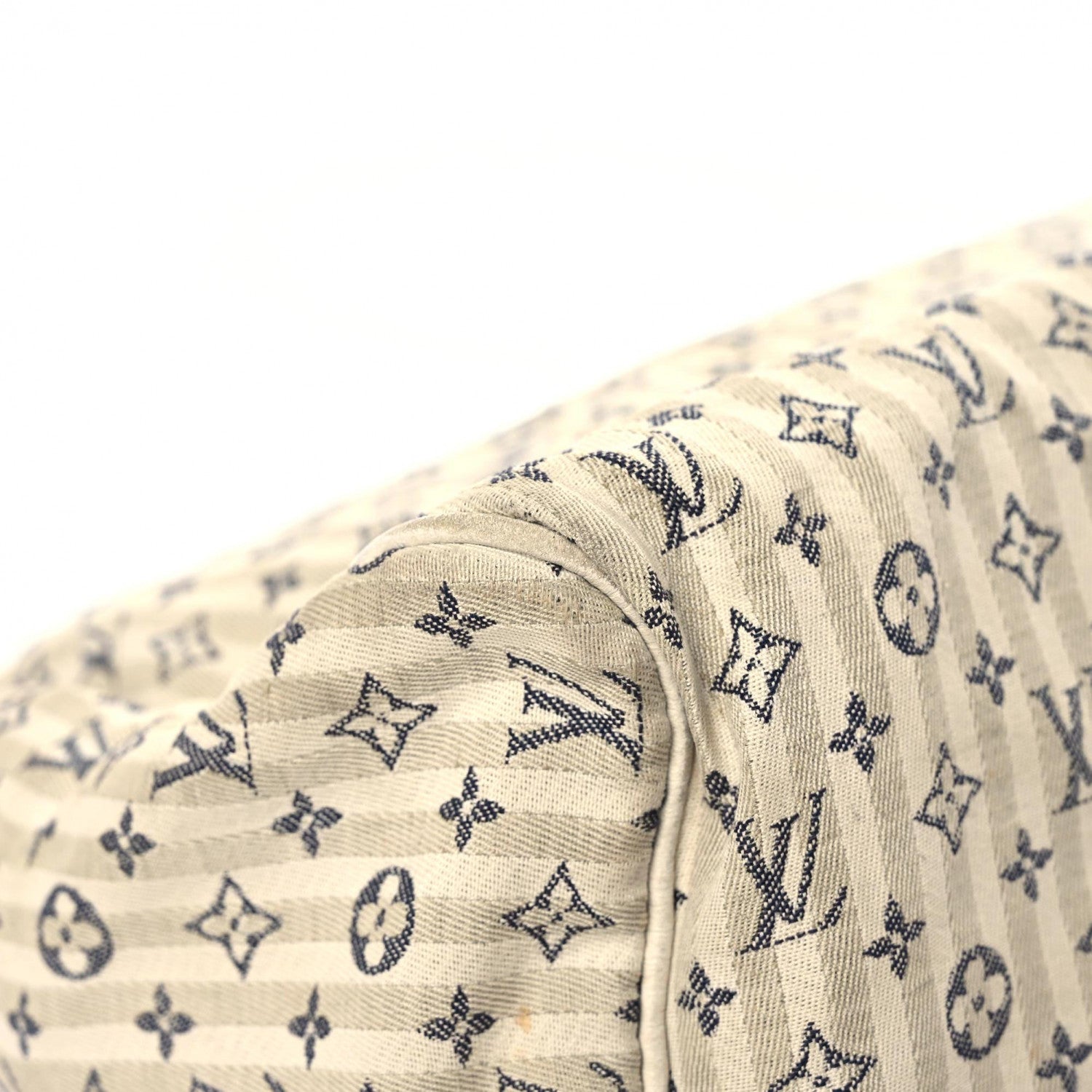 Louis Vuitton Mini Lin Croisette Speedy 30 Blue 13 of 30