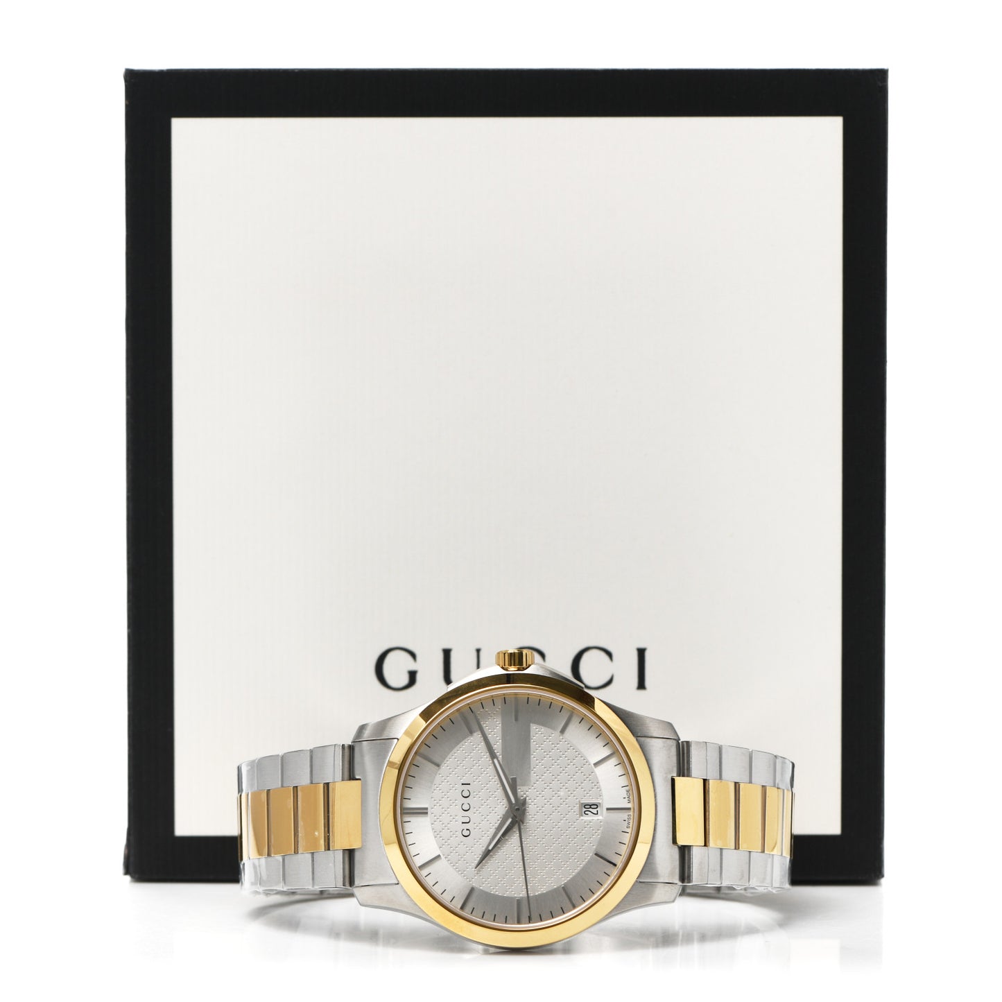 Stainless Steel 38mm G-Timeless Two Tone Quartz Watch