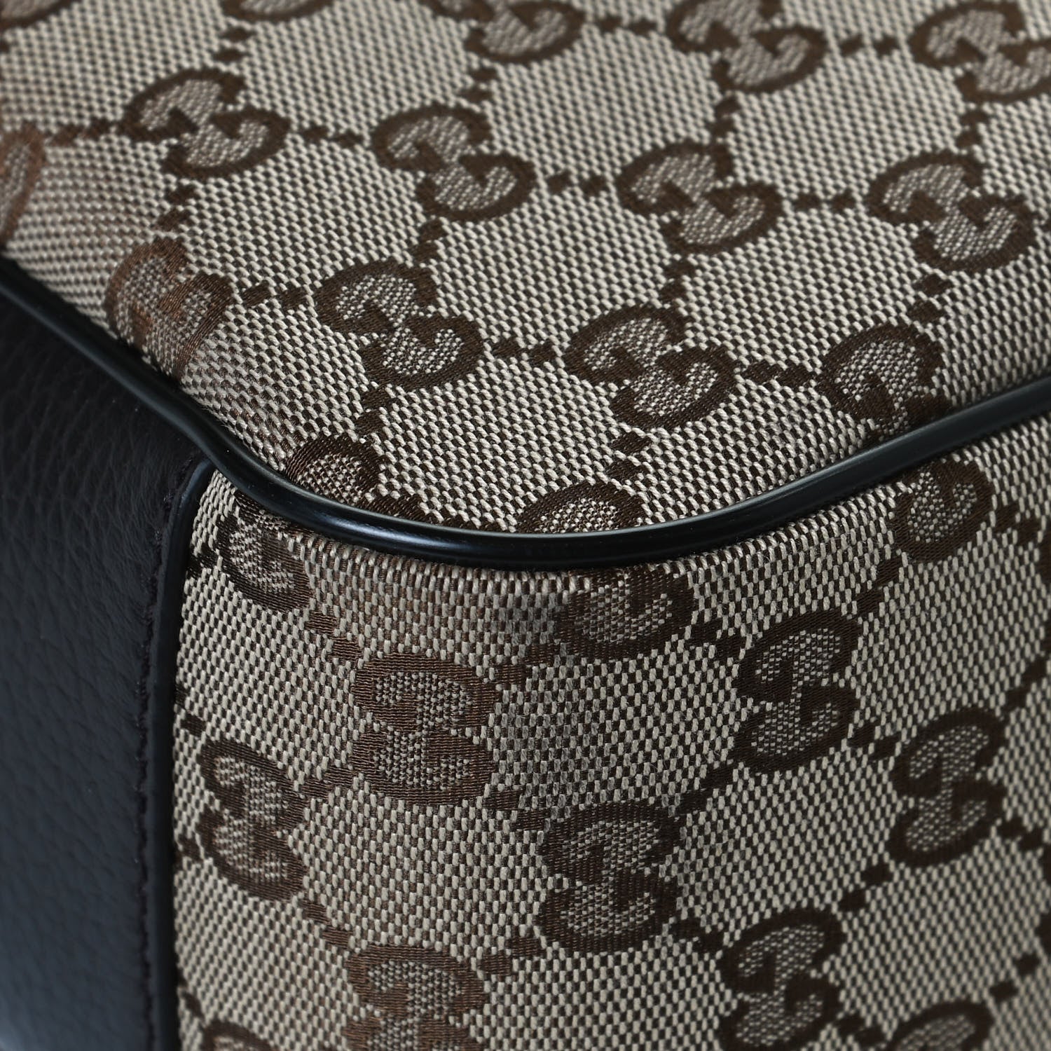 Gucci Monogram Briefcase Dark Brown 11 of 15