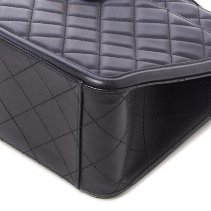 Chanel Lambskin Quilted Elegant CC Shopping Tote Black 4 of 8