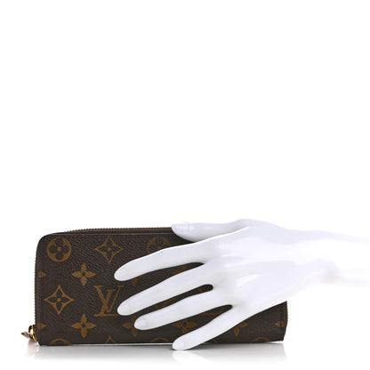 Louis Vuitton Monogram Clemence Wallet Rose Ballerine 2 of 13