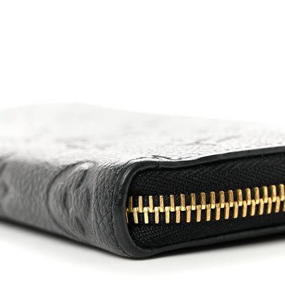 Louis Vuitton Empreinte Clemence Wallet Black 7 of 8