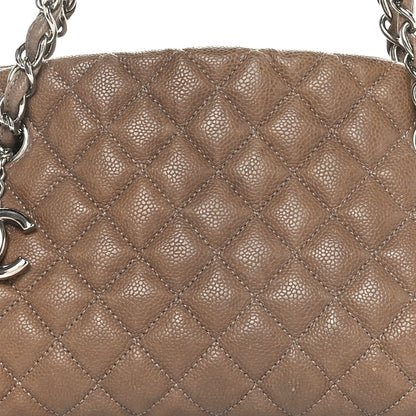 Chanel Caviar Quilted Medium Just Mademoiselle Beige 8 of 10