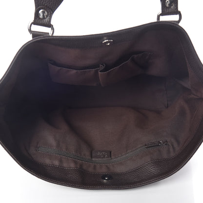 Gucci Monogram Icon Bit Tote Dark Brown 7 of 9