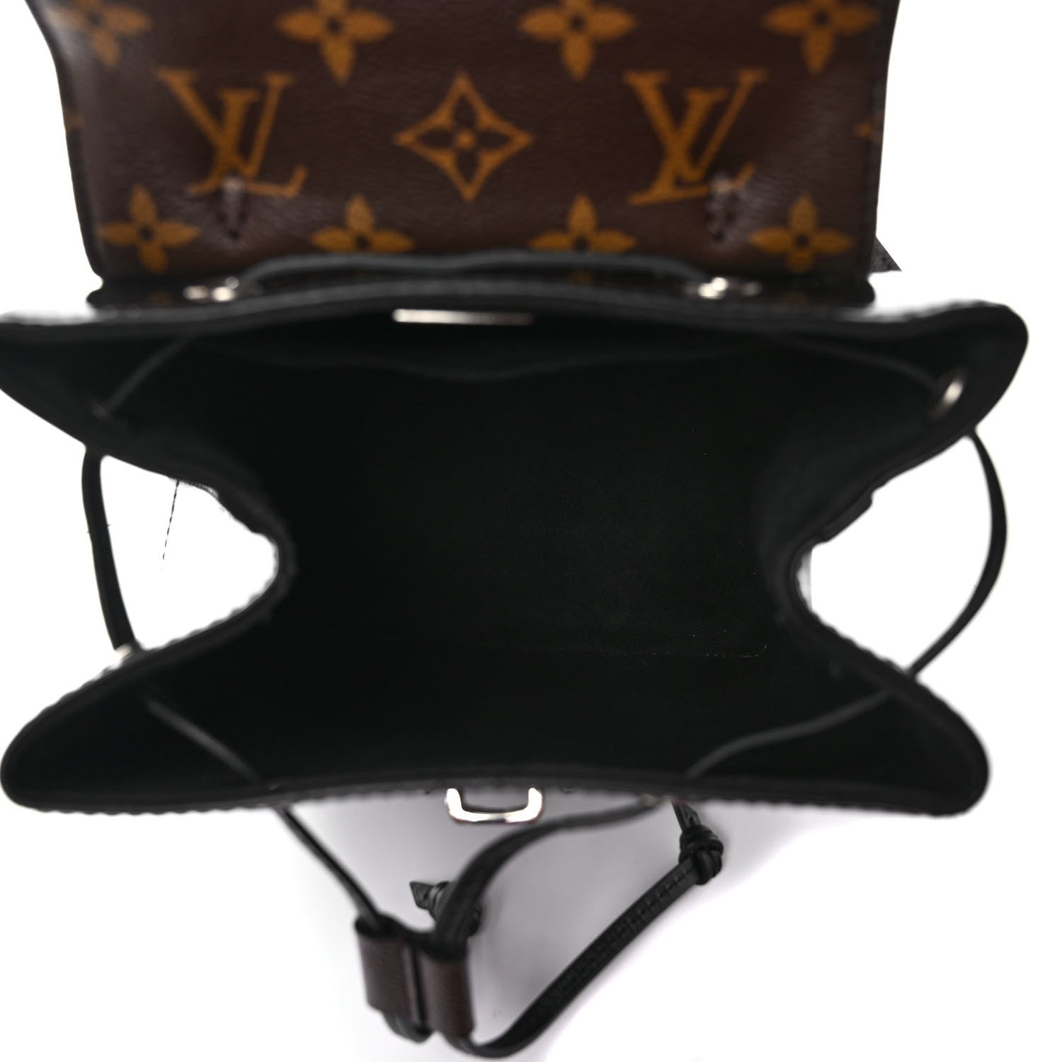 Louis Vuitton Patent Monogram Hot Springs Backpack Black 5 of 11