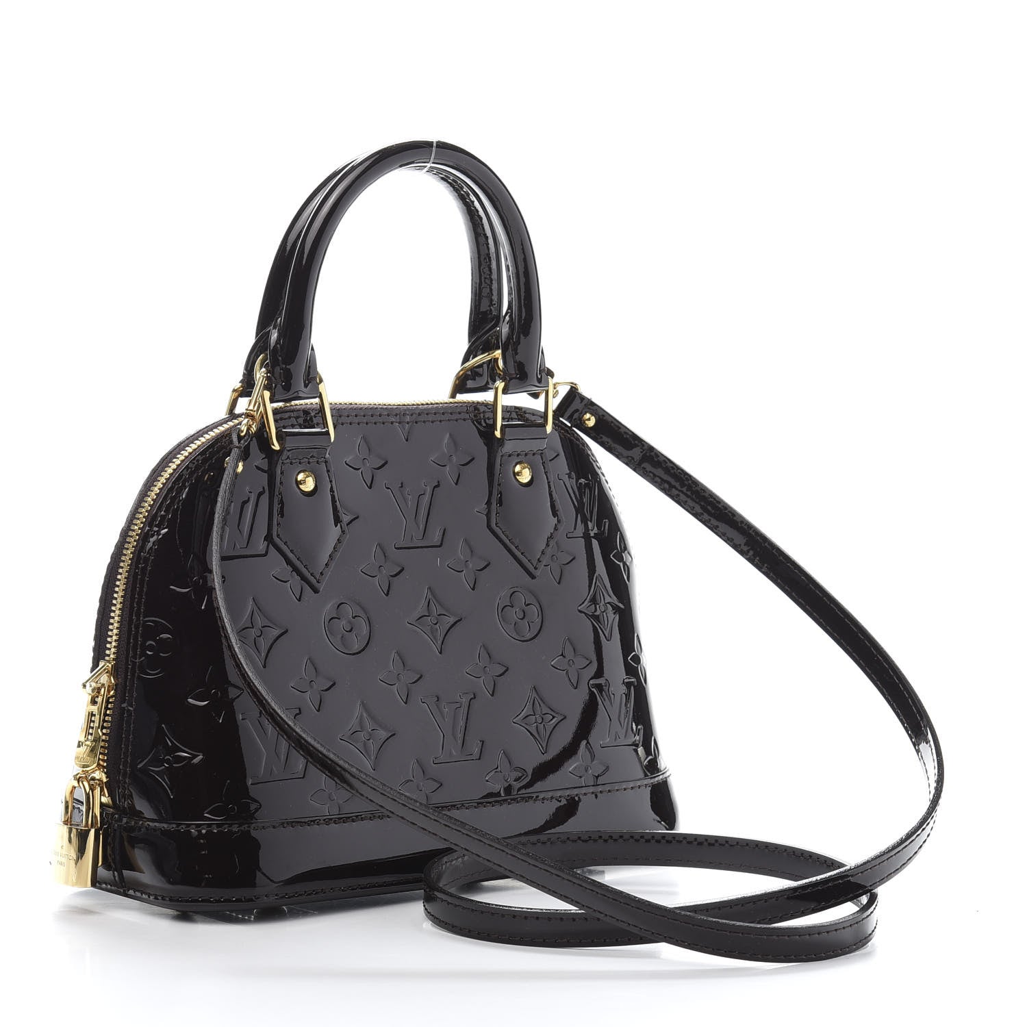 Louis Vuitton Vernis Alma BB Amarante 3 of 9