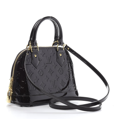 Louis Vuitton Vernis Alma BB Amarante 3 of 9