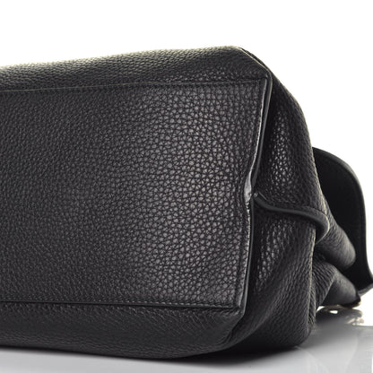 Gucci Cellarius Calfskin Medium Bamboo Daily Top Handle Bag Black 9 of 9