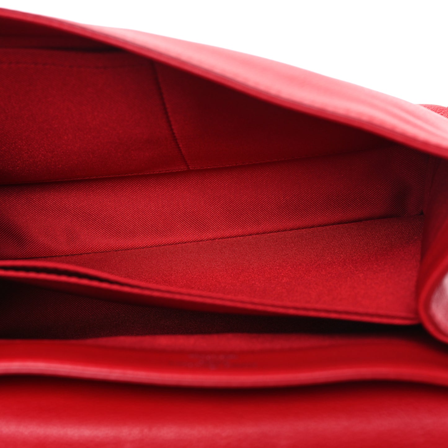 Soft Calfskin Lockme II Top Handle Rubis