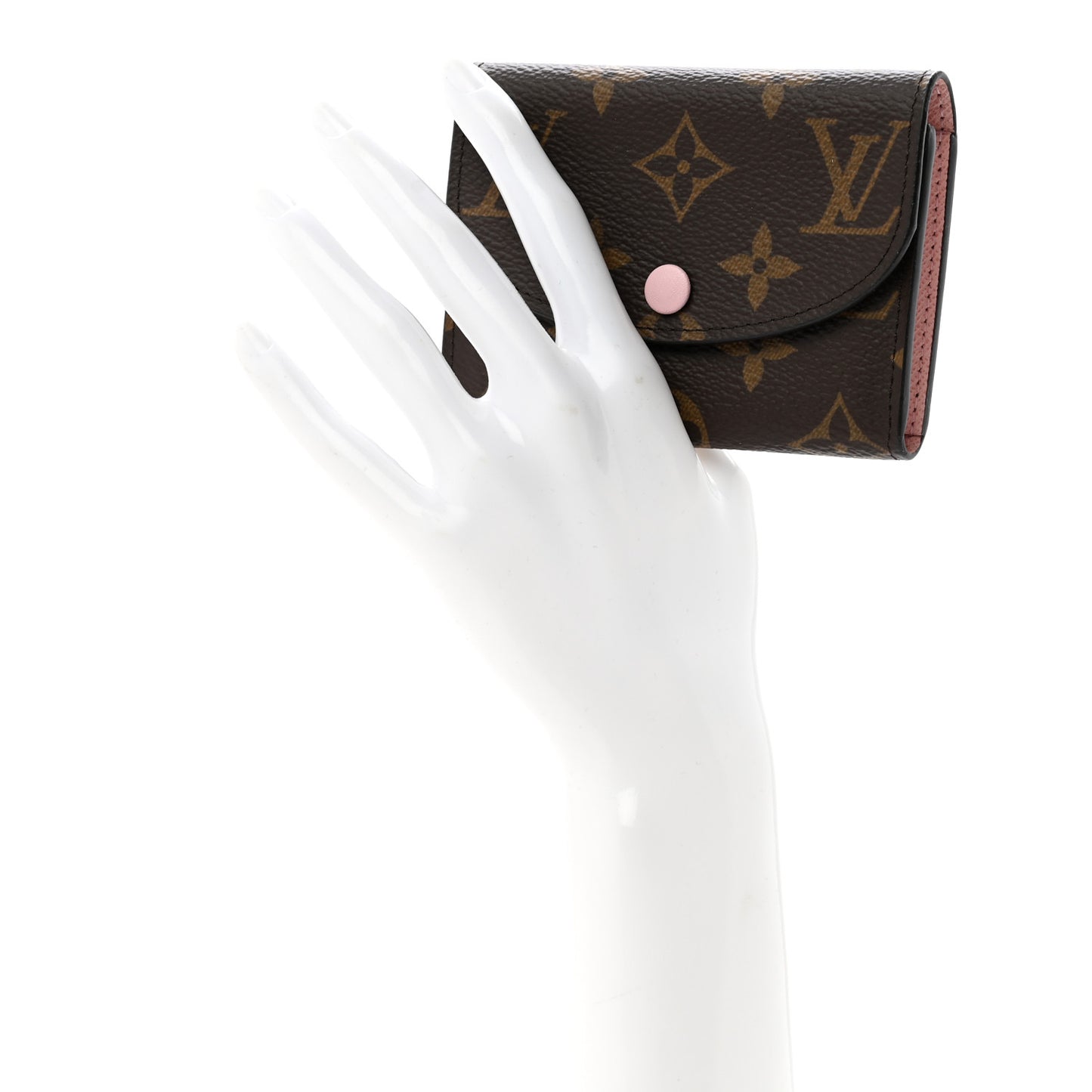 Monogram Rosalie Coin Purse Rose Ballerine