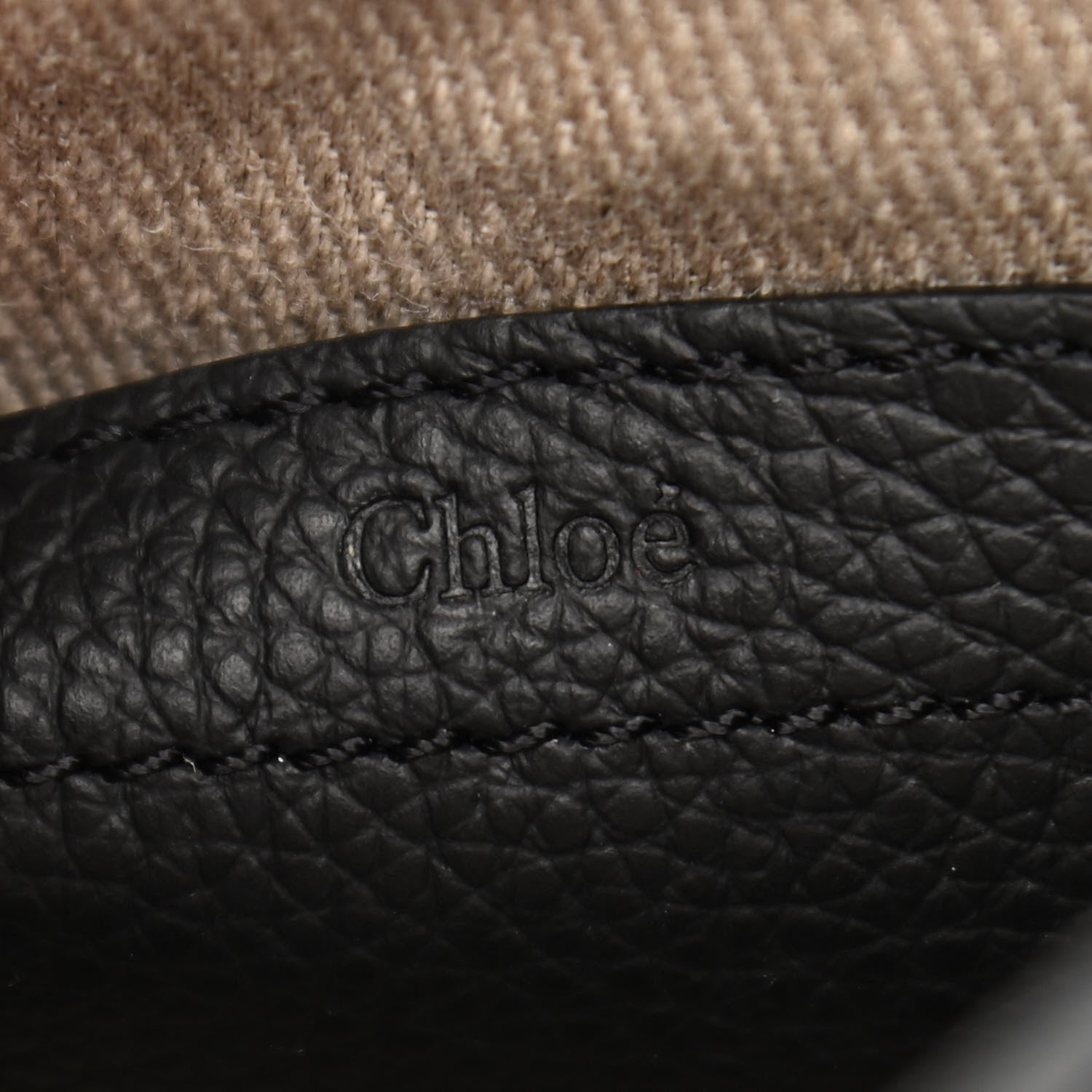 Chloe Calfskin Mini Marcie Round Crossbody Bag Black 5 of 8