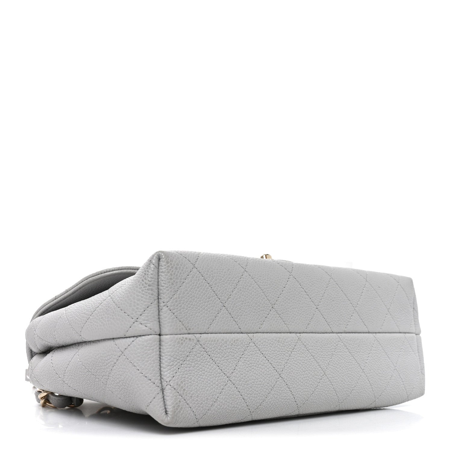 Chanel Caviar Quilted City Walk Flap Light Grey 4 of 10