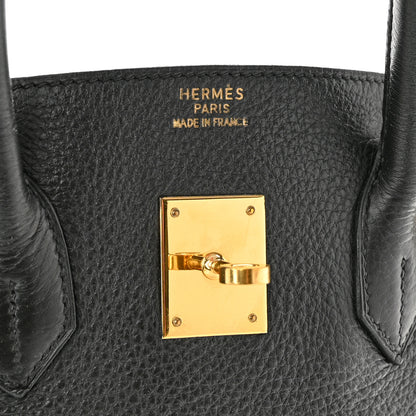 Hermes Ardennes Birkin 35 Black 6 of 10