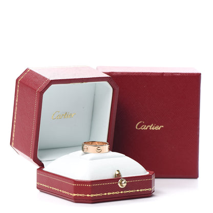 Cartier 18K Pink Gold 5.5mm LOVE Ring 52 6 6 of 6