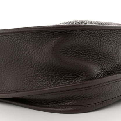 Hermes Taurillon Clemence Evelyne III GM Cocoa 9 of 11