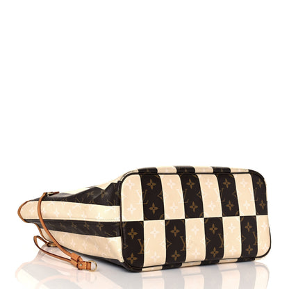 Louis Vuitton Monogram Rayures Neverfull MM 4 of 20