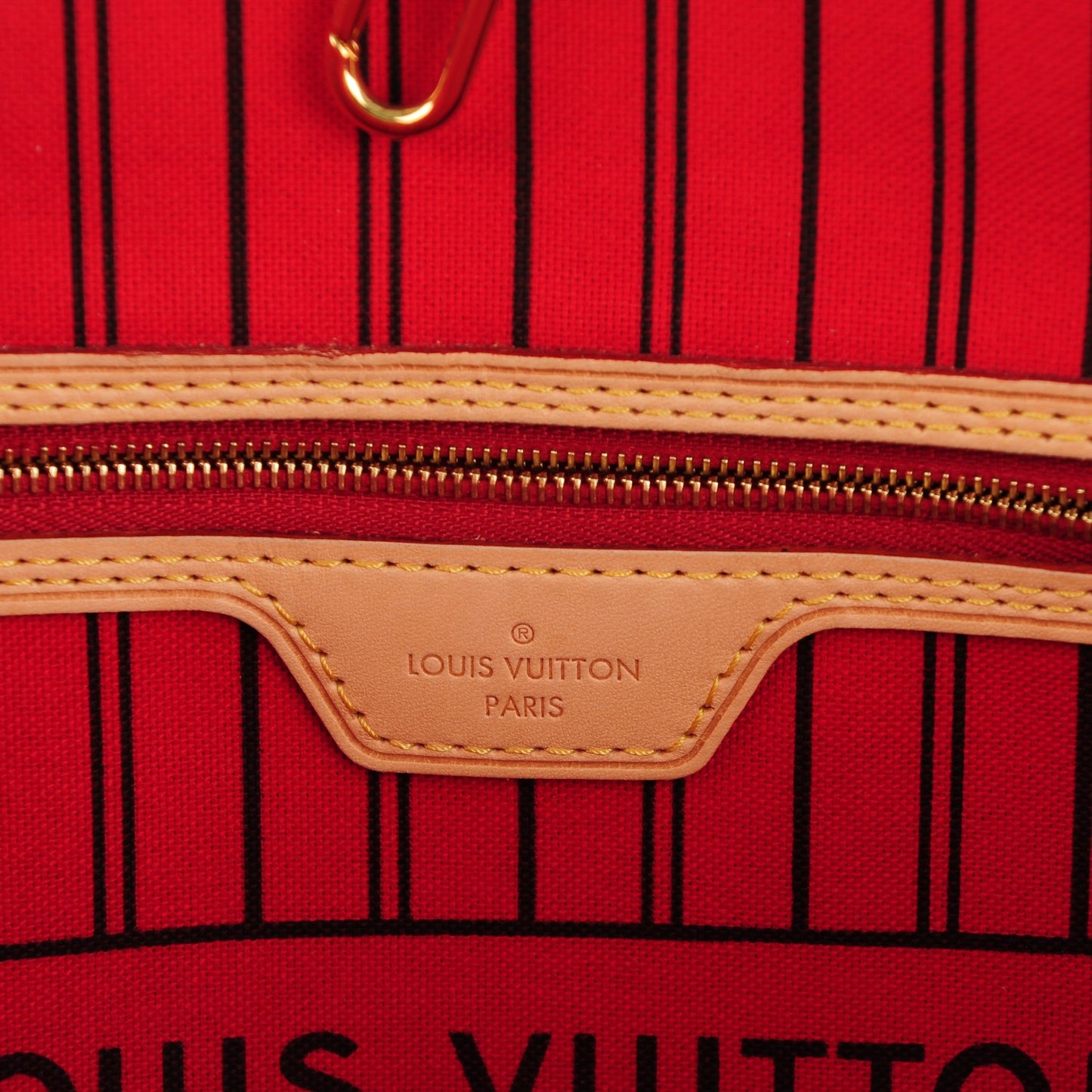 Monogram Neo Neverfull MM Cherry