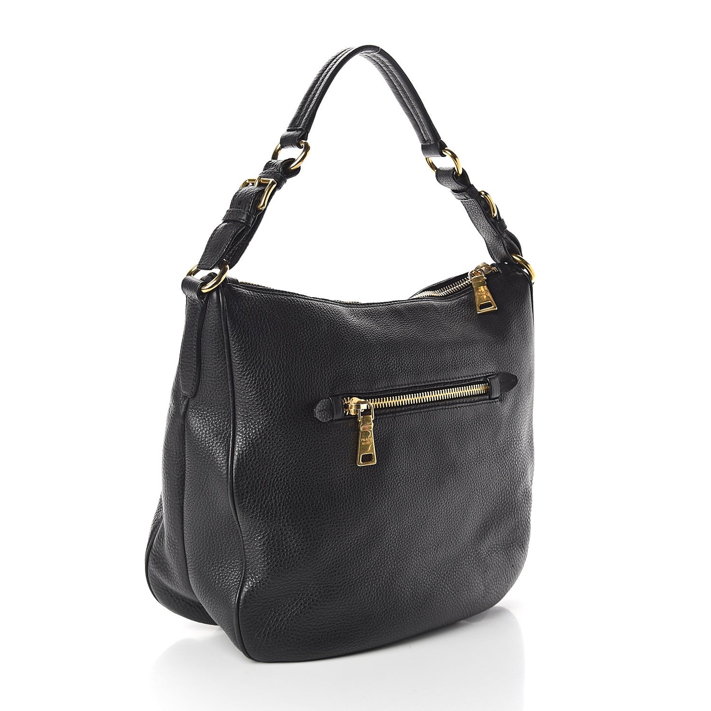 Vitello Daino Hobo Black