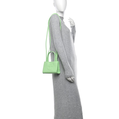 Telfar Vegan Leather Small Shopping Bag Double Mint 2 of 10