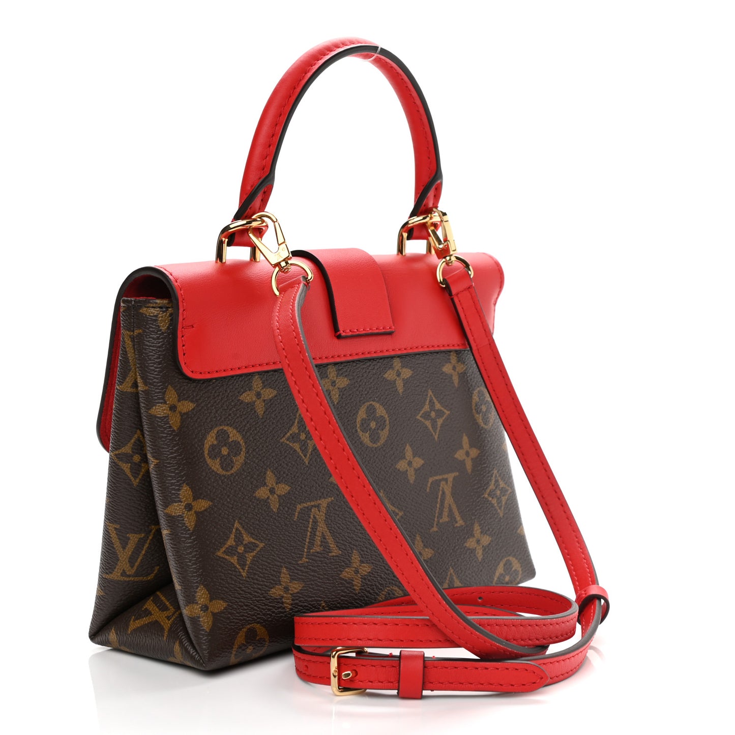 Monogram Locky BB Coquelicot