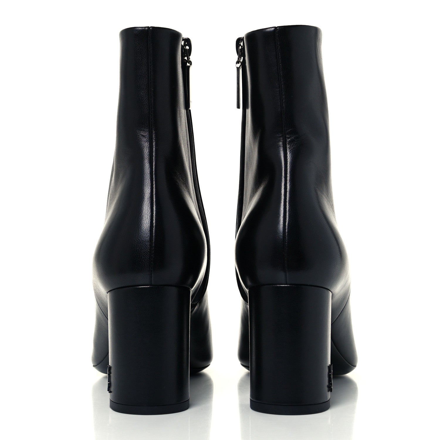 Saint Laurent Nappa Vendome Loulou Ankle Zip Boot 39 Black 6 of 11