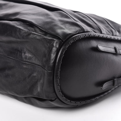Christian Dior Lambskin Medium Libertine Hobo Black 6 of 10
