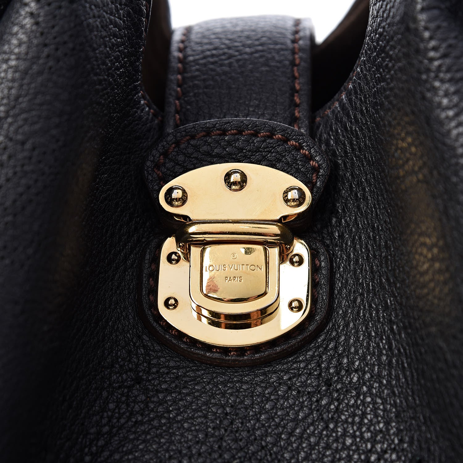 Louis Vuitton Mahina L Black 8 of 16