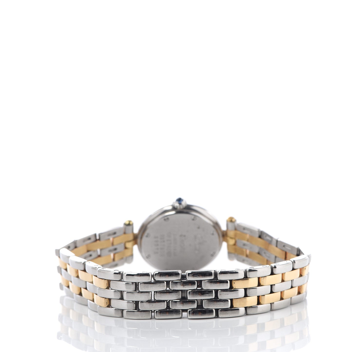 Stainless Steel 18K Yellow Gold 24mm Panthere Vendome Quartz Watch