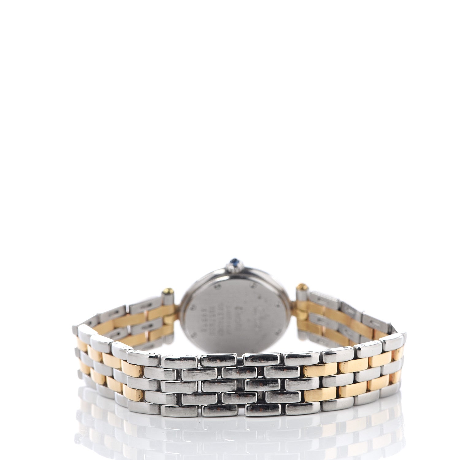 Cartier Stainless Steel 18K Yellow Gold 24mm Panthere Vendome Quartz Watch 4 of 7