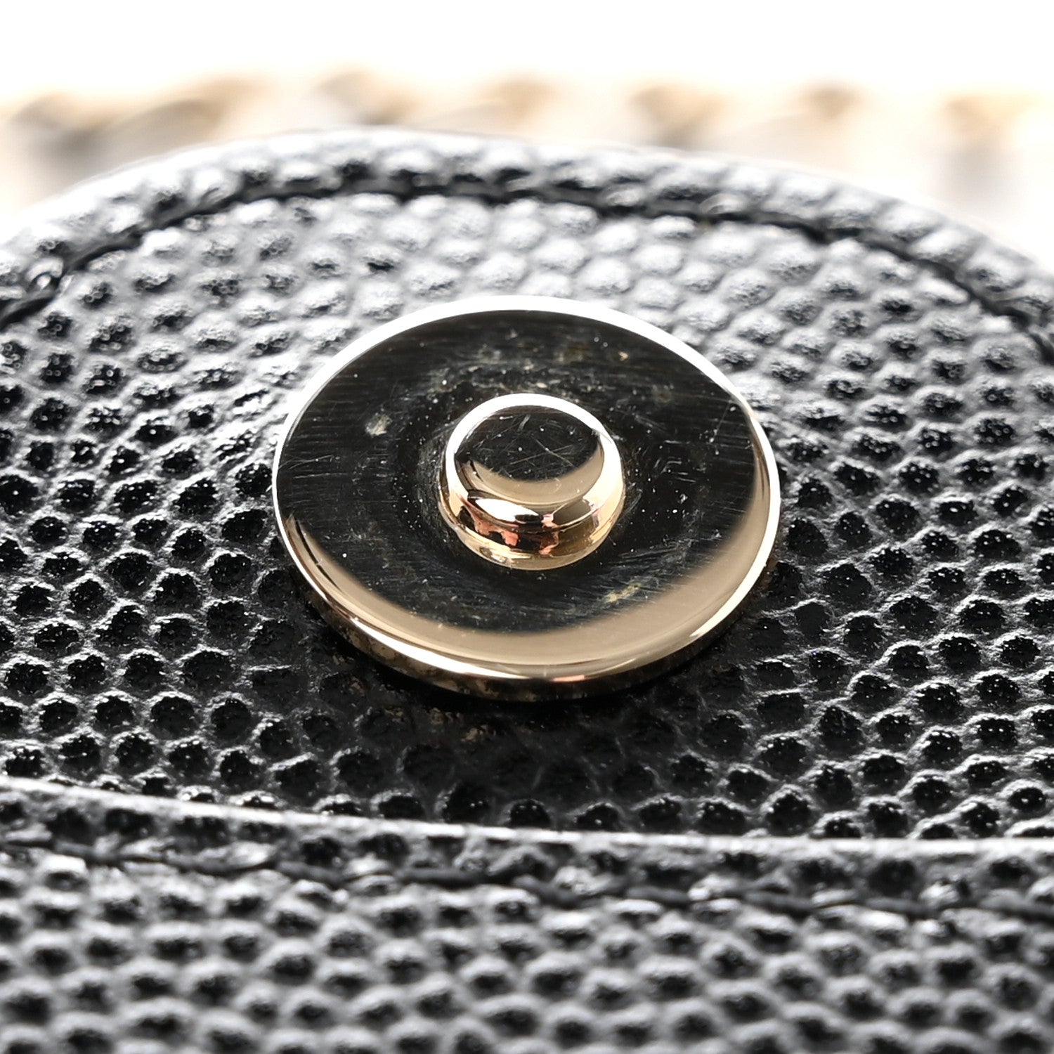 Chanel Caviar Quilted Flap Card Holder On Chain Black 10 of 11