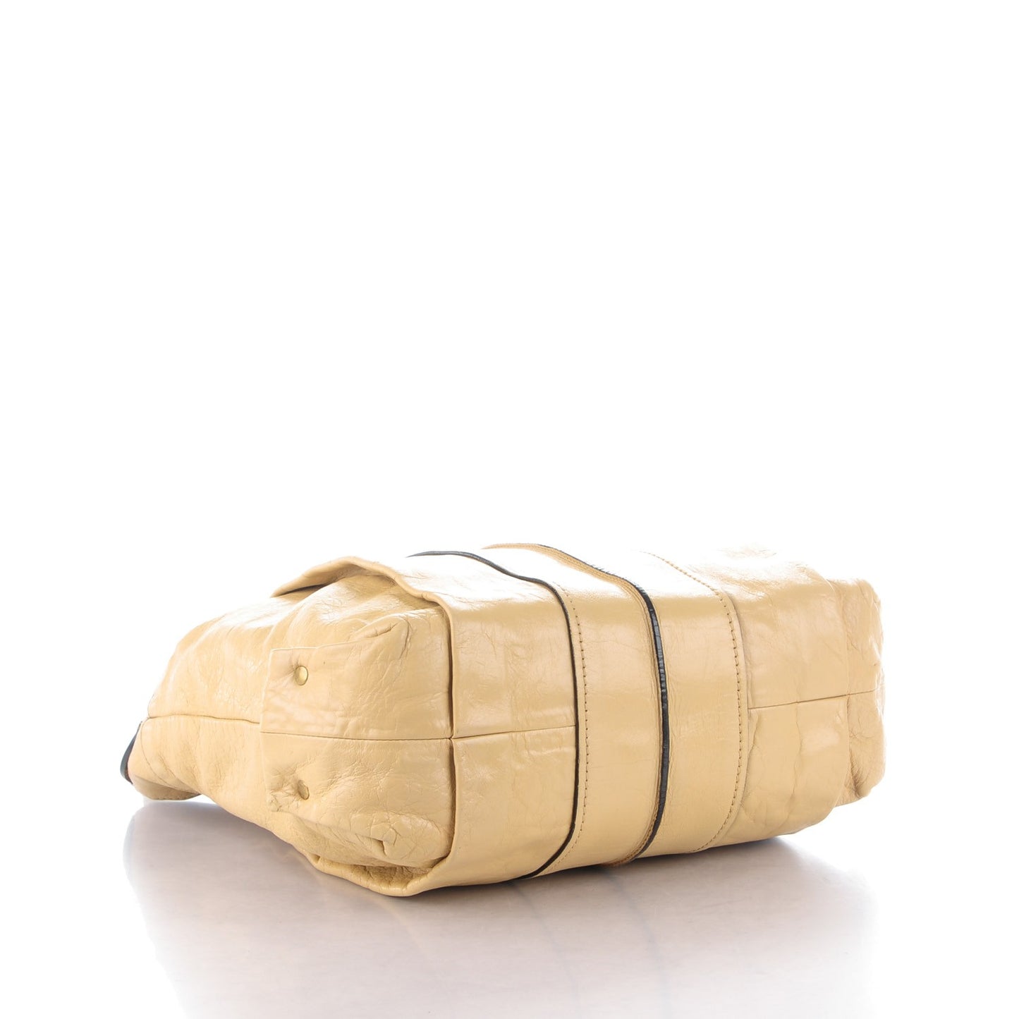 Lambskin Heloise Hobo Beige