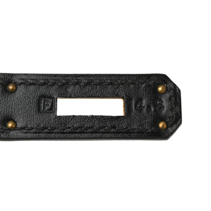 Hermes Box Kelly Retourne 32 Black 7 of 11