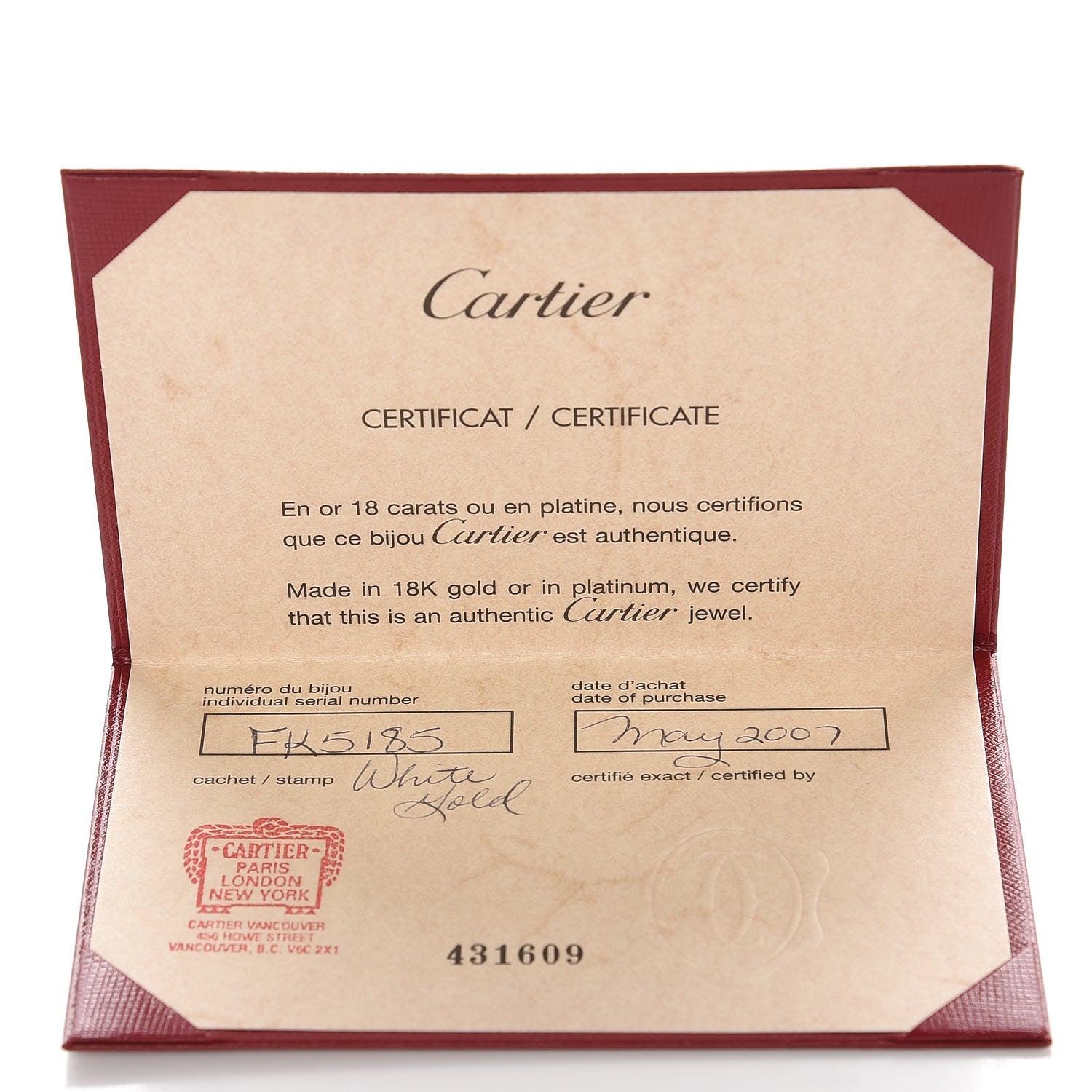 Cartier 18K White Gold Long Station LOVE Necklace 5 of 6