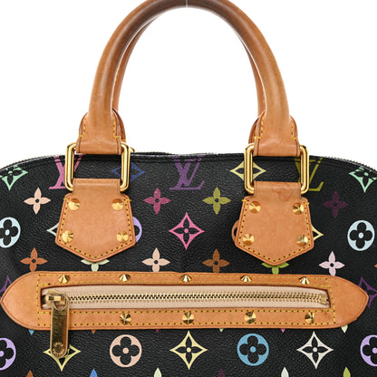 Louis Vuitton Monogram Multicolor Alma Black 8 of 17