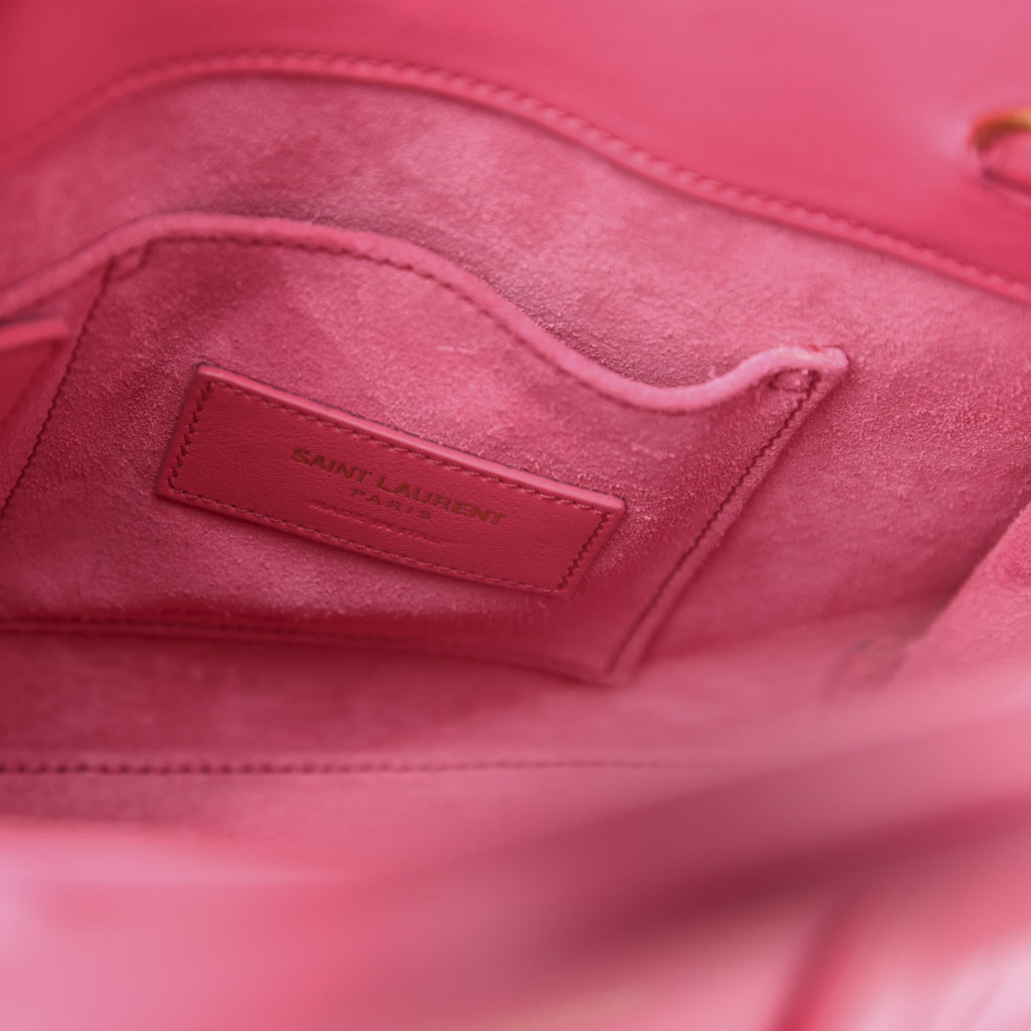 Saint Laurent Calfskin Nano Sac De Jour Rose Clair 6 of 9