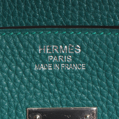Hermes Togo Birkin 35 Malachite 7 of 25