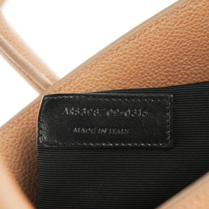 Saint Laurent Grained Calfskin Small Sac De Jour Taupe 7 of 8