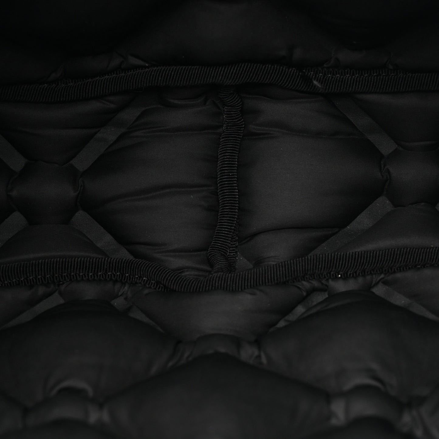 Calfskin Quilted Large Chesterfield Flap Black