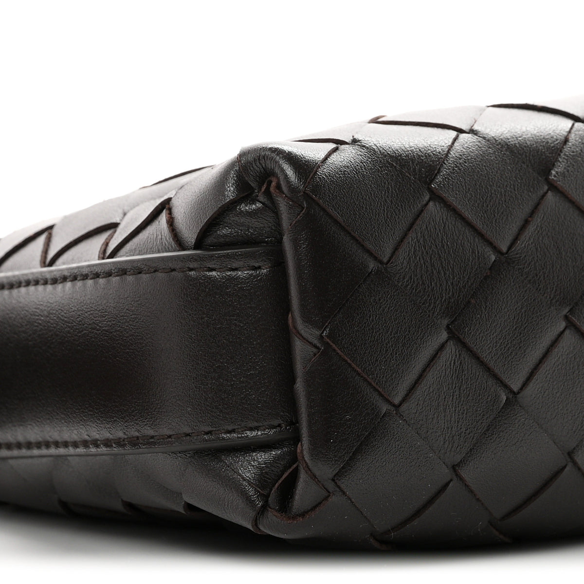 Bottega Veneta Calfskin Intrecciato Traveler Phone Pouch Fondant 9 of 10