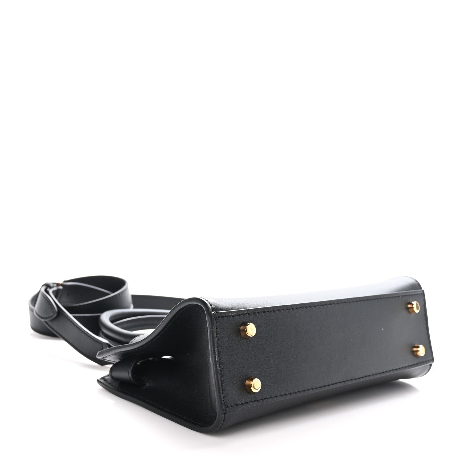 Versace Calfskin Small Medusa '95 Tote Bag Black 4 of 9