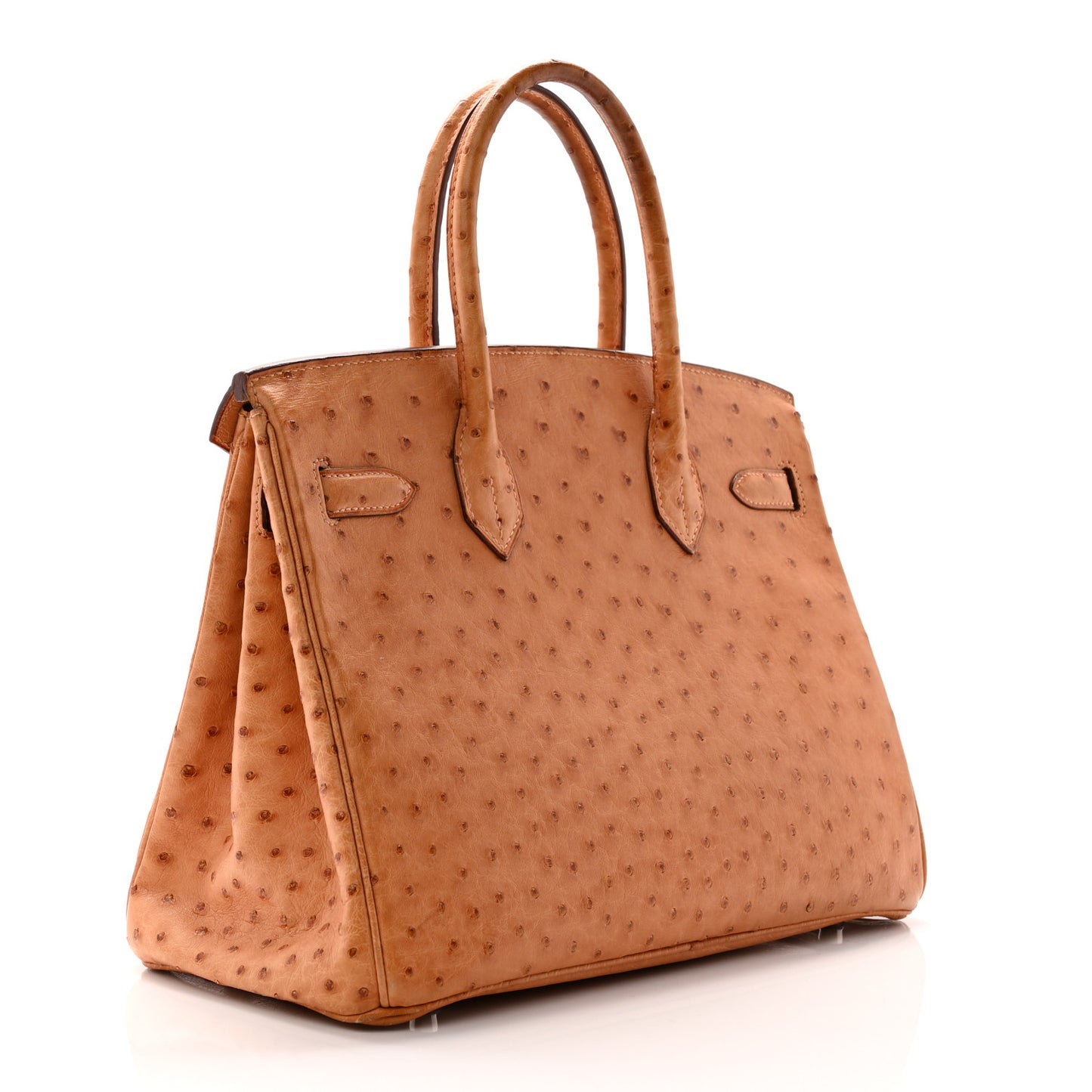 Ostrich Birkin 30 Sable