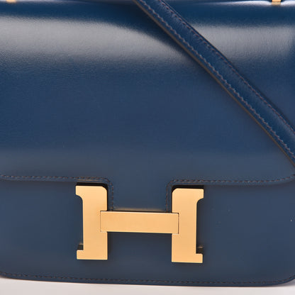 Hermes Box Constance 18 Bleu De Prusse 8 of 11