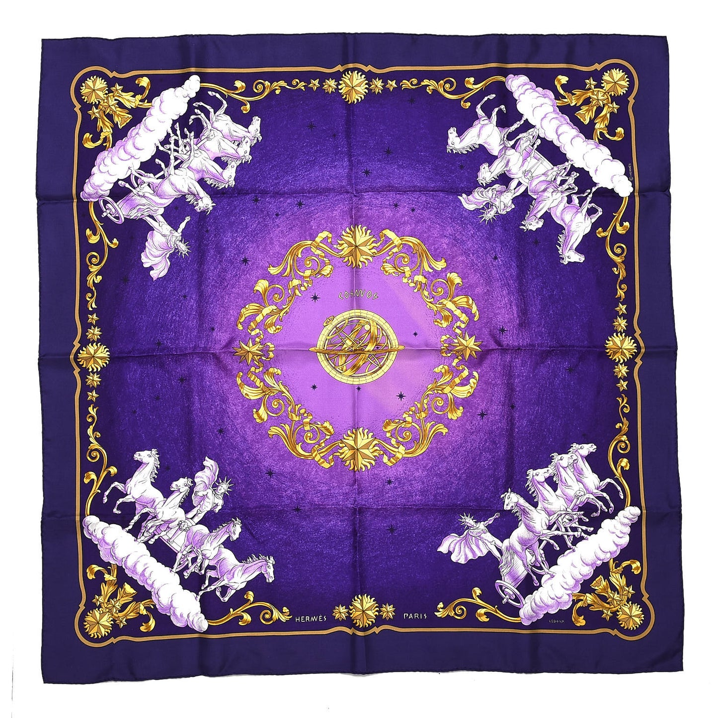 Silk Cosmos Scarf 90