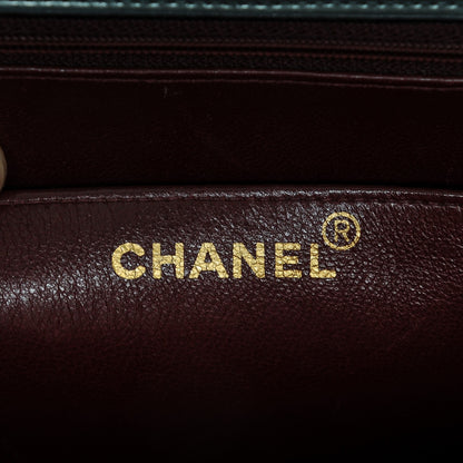 Chanel Lambskin Quilted XL Jumbo Single Flap Black 6 of 8