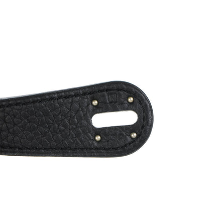 Hermes Taurillon Clemence Lindy 34 Black 10 of 11