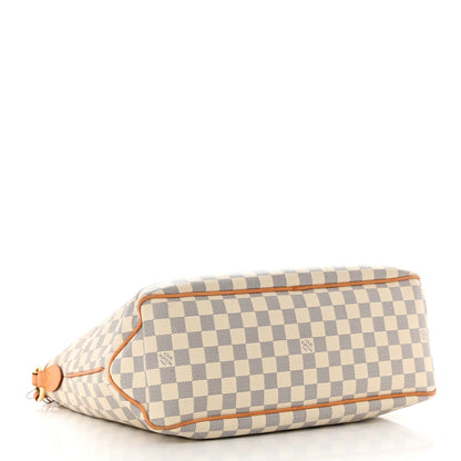 Louis Vuitton Damier Azur Delightful MM Pink 4 of 17