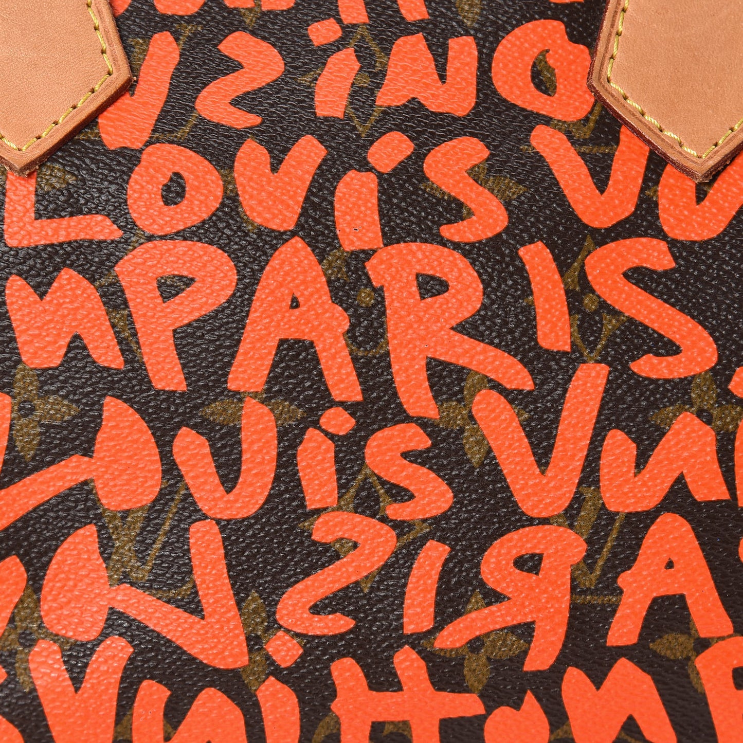 Monogram Graffiti Speedy 30 Orange