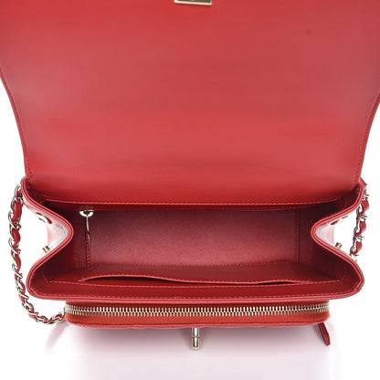 Chanel Caviar Quilted Small Business Affinity Flap Red 5 of 8