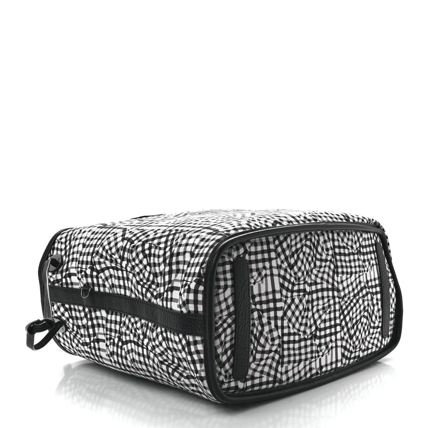 MCM Visetos Medium Liz Reversible Shopper Tote Black 7 of 18