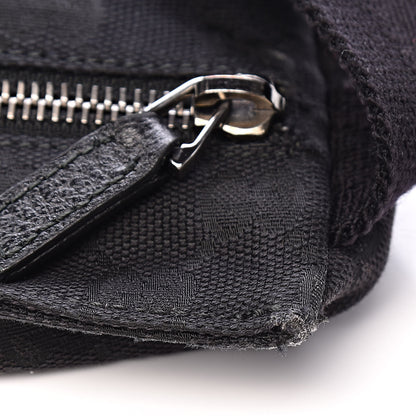 Gucci GG Monogram Double Pocket Belt Bag Black 11 of 18